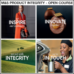 M&S Product Integrity Open Course