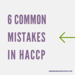 Common mistakes in HACCP